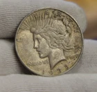 1935 S US Peace Silver Dollar $1 VF+ (Cleaned)
