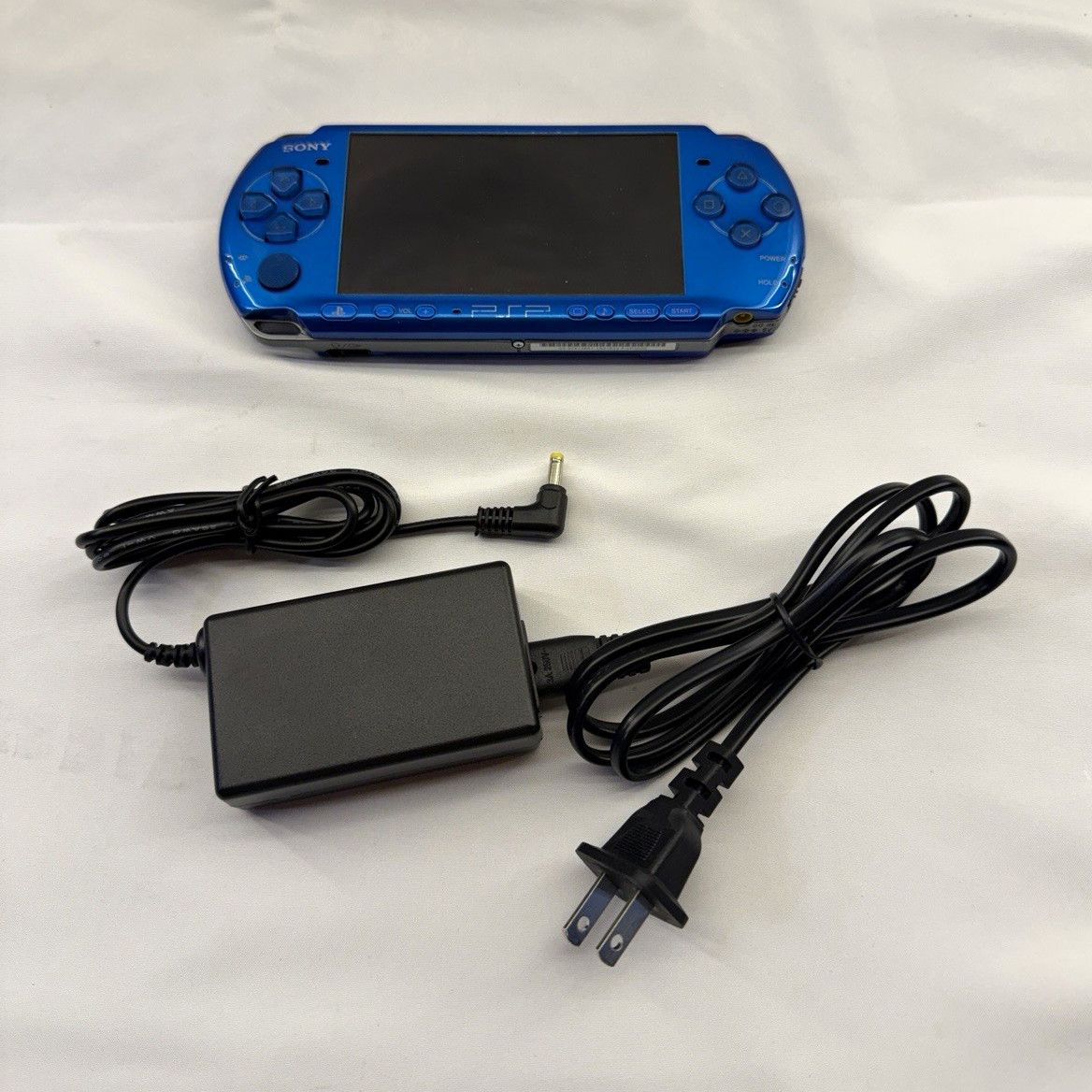 Sony PSP-3000 Carnival Vibrant Blue Japan UMD Reads Intermittently AS-IS 