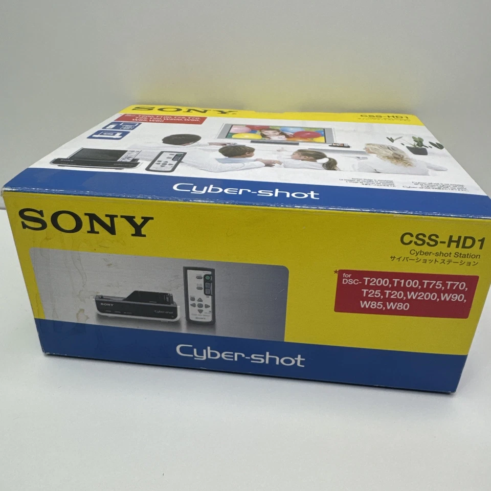 Cargador central de acoplamiento para cámara Sony Cyber-Shot Station CSS-HD1 reproducir fotos en TV Foto 3 de 4