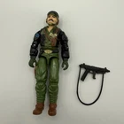 GI JOE ARAH Heavy Metal Figure Near Complete 1985 No Mic No File Hasbro 3.75”