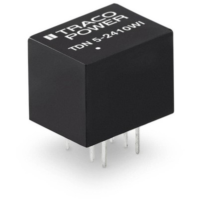 10er Multipack TracoPower DC/DC-Wandler, Print 24 V/DC 5 V/DC 1 A 5 W Anzahl