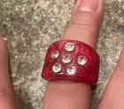 Swirl Chunky Lucite Plastic Ring!!! — photo 9