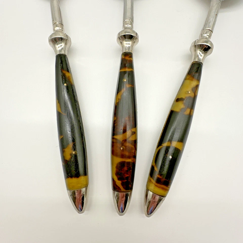 Juego de utensilios para servir Ralph Lauren Wentworth imitación tortuga anfitriona Foto 2 de 4