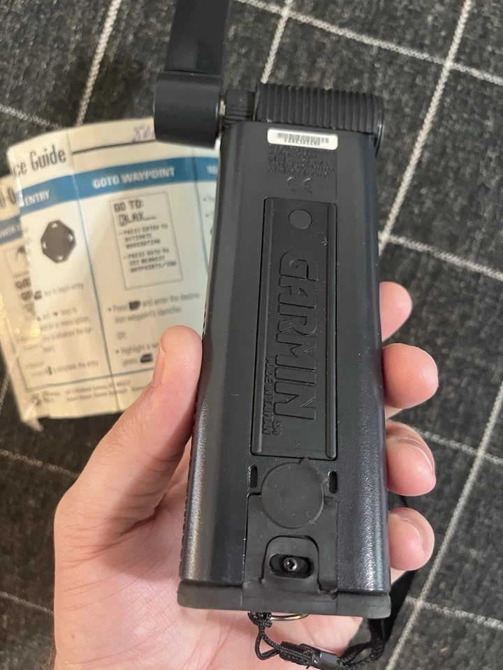 Garmin GPS 90 Handheld Personal Navigator Bundle GPS90 Used UNTESTED - Image 3 of 4