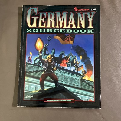 Germany Sourcebook (Shadowrun Roleplaying Game RPG) FASA 7204