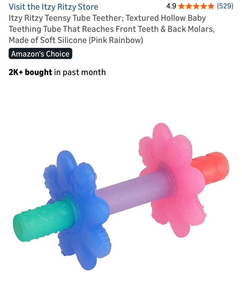 Chupetes, pezones y dientes para 0-16+ meses Foto 3 de 4