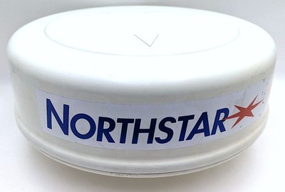 Northstar Koden MDS-8 2kW Radar Dome Radome AS-IS CRACKED SHELL Parts or Repair