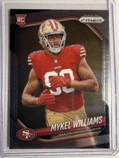 Mykel Williams #304 2025 Panini Prizm San Francisco 49ers