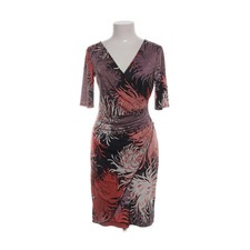 Joachim Bosse, Wickelkleid, Größe: M, Schwarz/Rot/Lila/Weiß/Mehrfarbig #seL