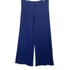 J. Crew Sailor Sweater Trouser Pants XL Tall Pull On Wide Leg Patch Pocket CH665
