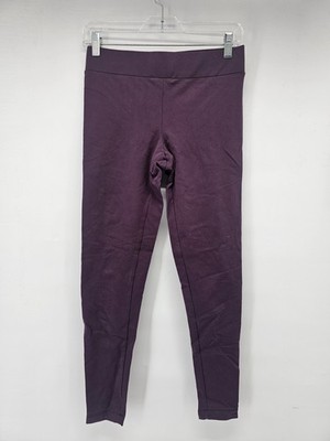 Womens Matty M Burgundy Leggings Size S