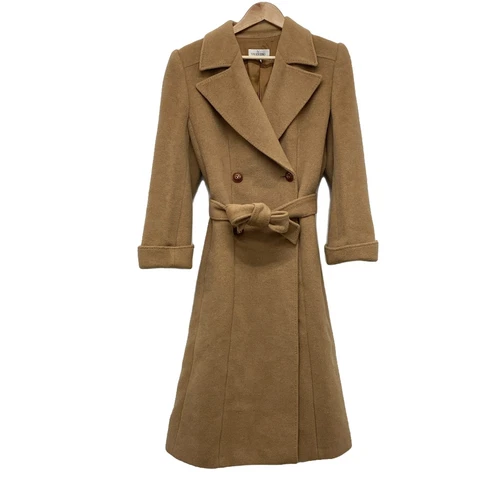 Autentico VALENTINO Cappotto donna marrone chiaro