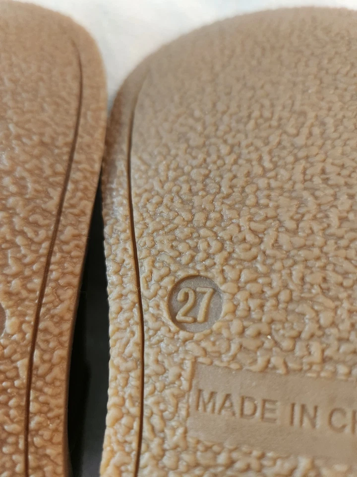 MG Bebé Niño Mary Janes Talla EU 27/US 10 Color Negro Nuevo Foto 4 de 4