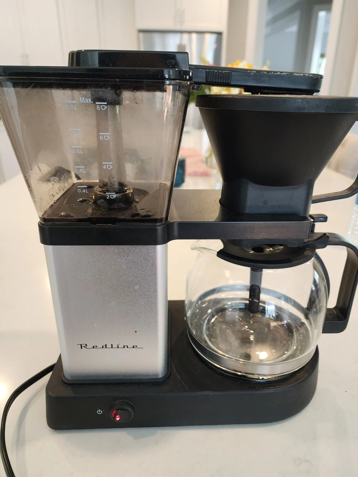 Redline Coffee Maker MK1 8 Cup Drip Coffee Machine Works