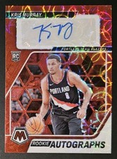 Kris Murray 2023-24 Mosaic ROOKIE AUTOGRAPHS INTERNATONAL PRIZM RC Auto RA-MUR