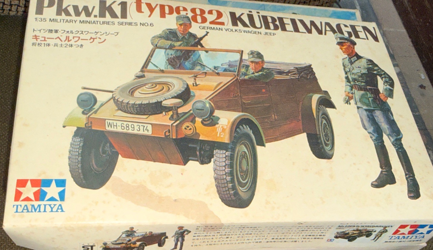 Tamiya 1/35 Pkw.K1 Type 82 Kubelwagen German Model Kit! 