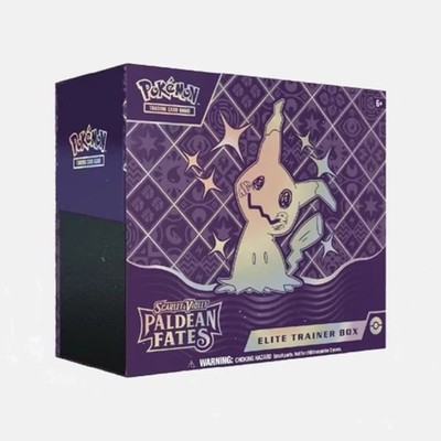 ▸ Paldean Fates Elite Trainer Box | New Sealed | Pokemon TCG