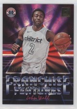 2018-19 Panini Donruss Franchise Features Holo Red Laser 75/99 John Wall #30 pe8