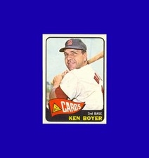 Ken Boyer 1965 Topps #100 - St. Louis Cardinals - EX-MT