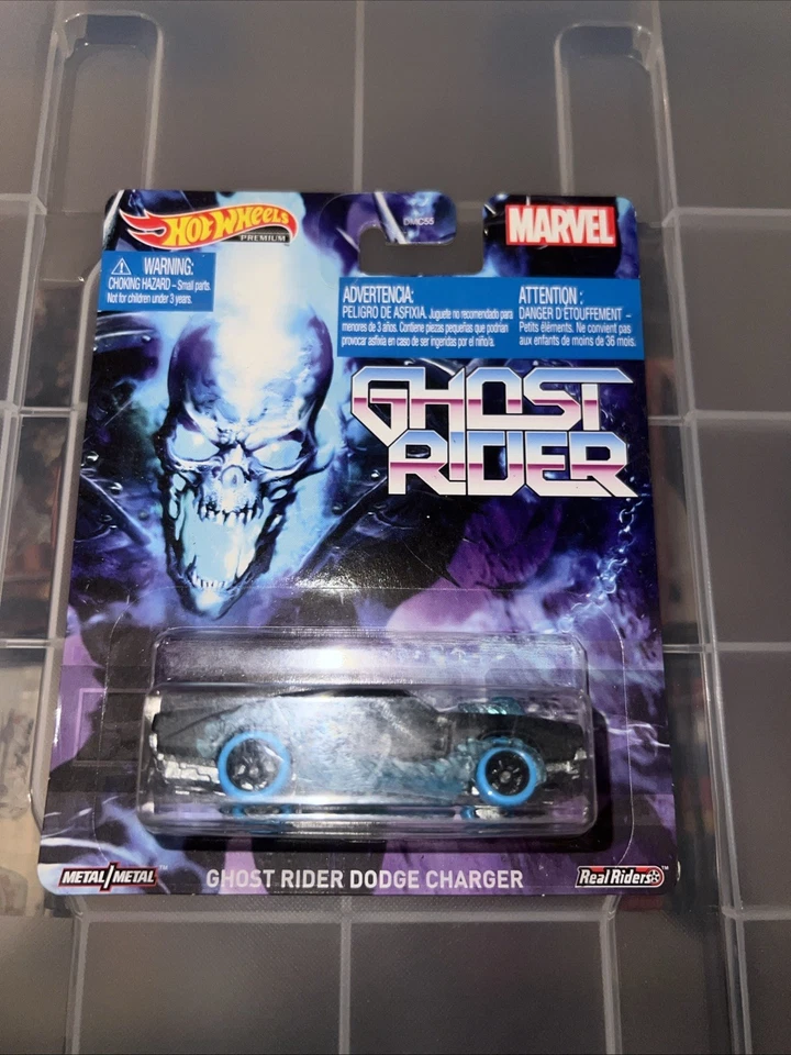 Hot Wheels Premium Marvel Ghost Rider ‘70 Dodge Charger - Image 2 of 4