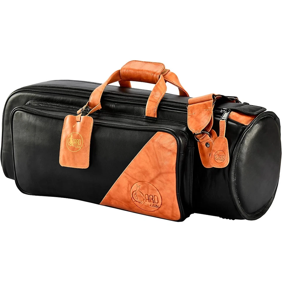 Bolso de Concierto Gard 1-ELK Elite Series Cuero Negro Trompeta Individual Foto 3 de 4