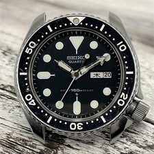 Seiko 7548-7000 Diver Quartz Watch JDM 1980 Men’s 38mm Overhauled Rare