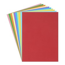 100 Sheets Colored Cardstock, 6" x 8" A5 Cardstock Paper Assorted Colors,