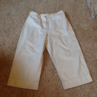 Jones New York Sport Cotton Capri Pants Size 10 W30''L 21''