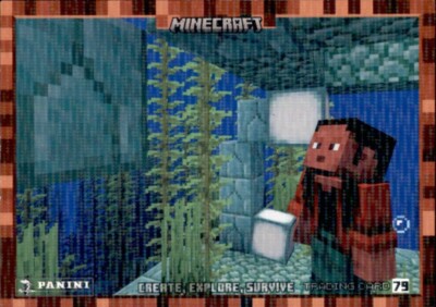 Panini Minecraft Trading Card Nr. 79 - Vier Lichter - Pixel Karte - 2023