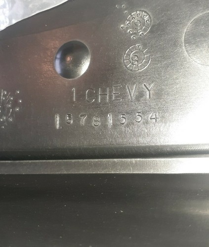 2007-13 Silverado Plate Mount 15781554 NEW Genuine GM Bracket OEM Factory Chevy - Picture 4 of 6
