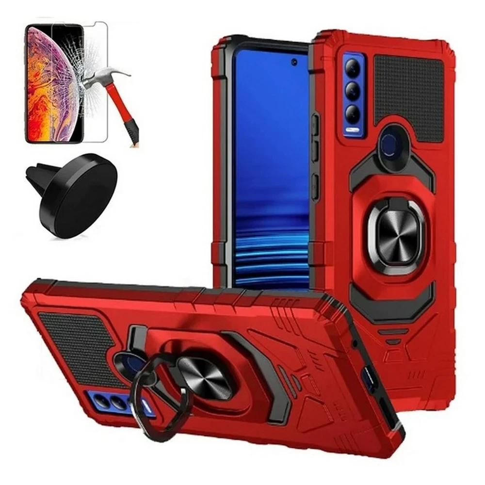 Shockproof AT&T Motivate Max Cricket Ovation 3 Phone Case