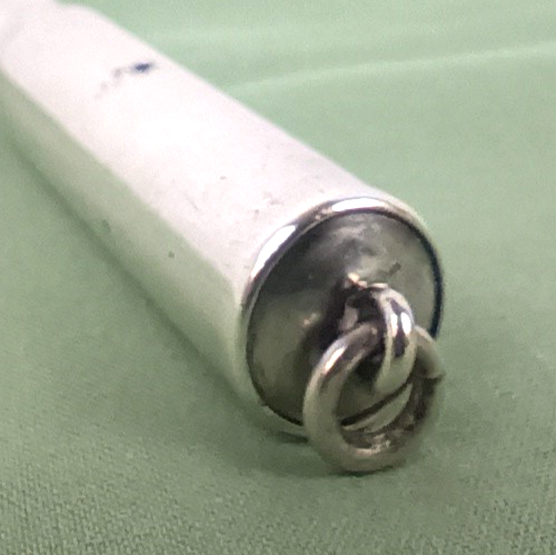 Vintage Waterman Sterling Silver Pendant Fountain Pen 452 1/2V Gold Nib - Picture 5 of 16
