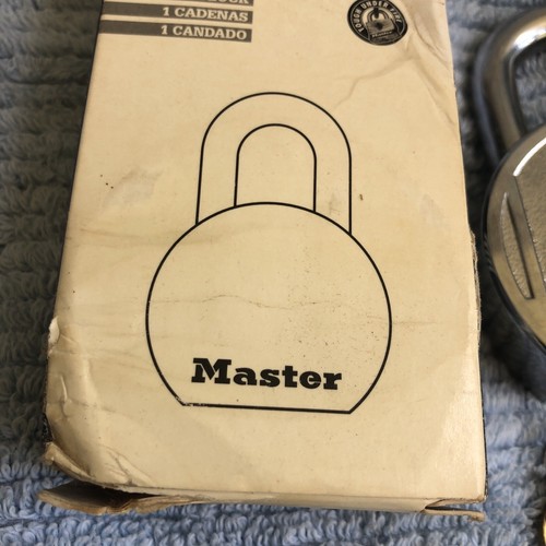 MASTER LOCK Padlock Keyed Alike Standard Shackle Round Zinc Die-Cast Body, 230KA - Picture 3 of 7