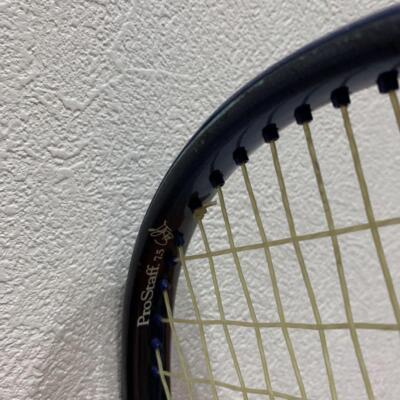 Wilson Tennis racket hardball Pro Staff 7.5 Graph with cover USED