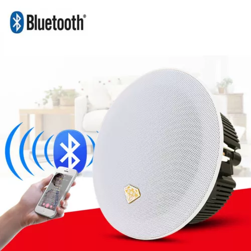 Deckenlautsprecher Einbaulautsprecher Decken Lautsprecher Kabellose Bluetooth DE - Bild 1 von 9