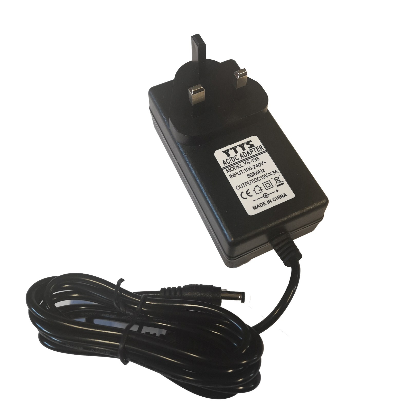 19V Power Supply Adapter for Acer Monitor S240HL, S241HL, S242HL G206HL