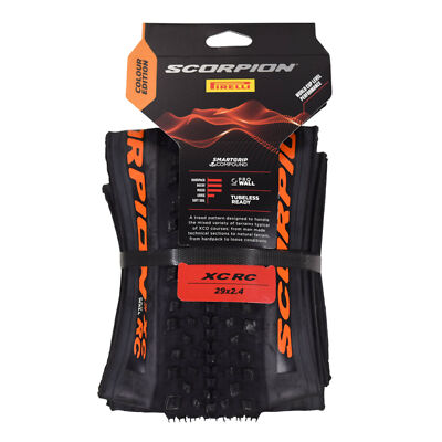 Pirelli Scorpion XC RC 29x2.4 Orange Color Edition Tubeless MTB Tire