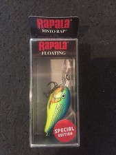 Rapala Risto Rap PR-4 PRT Parrot1-1/2" 3/16oz  5-8 Feet 
