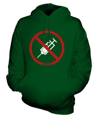 TRYPANOPHOBIE (ANGST VOR NADELN) UNISEX HOODIE TOP GESCHENK PHOBIE ANGST