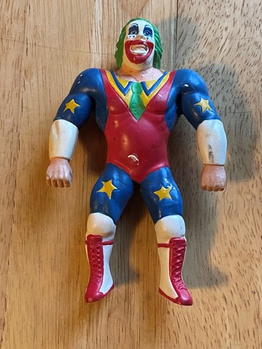 Doink the clown bendie Bend-ems Wrestling Figure�1...