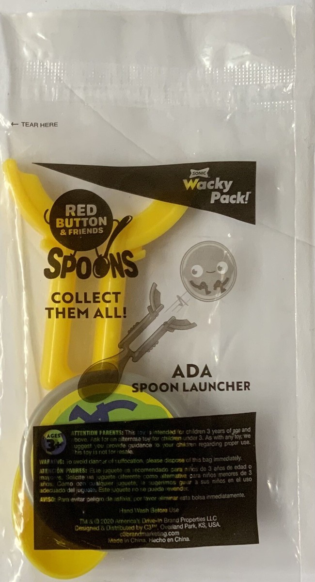 Sonic Wacky Pack Spoons ADA Spoon Launcher | eBay