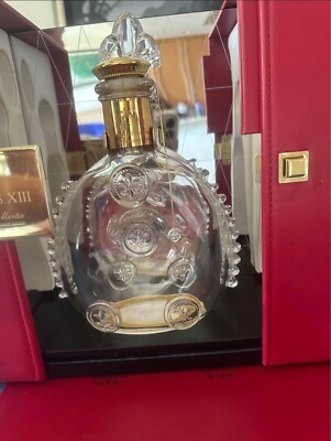 Empty Bottle Remy Martin Louis Xlll ,750 ML, With Box , Bacarat