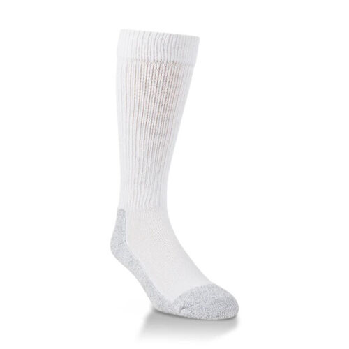 Hiwassee Trading Company Large White and Grey H2005 Working Cotton Boot
