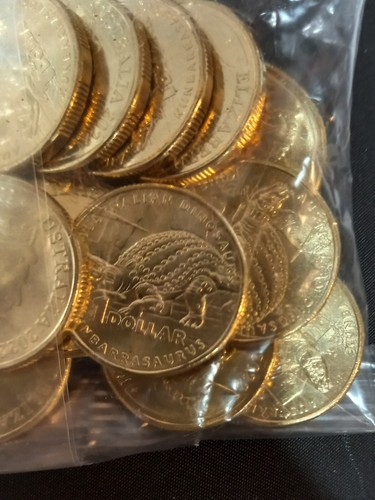 Dinosaur Coins UNC Mint Bags of New 2022 $1 RAM All 4 Completed Set - Picture 2 of 5