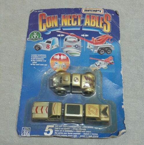 VINTAGE MATCHBOX 1989 CONNECTABLES BLISTER MOC!