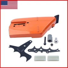 Chain Clutch Cover Bumper Spike Strip Catcher Kit Fit Husqvarna 362 365 371 372