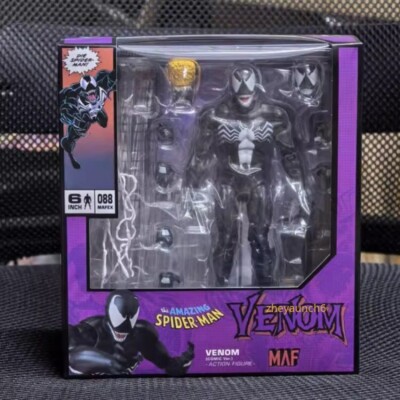 New MAFEX 088 1:12 The Amazing Spider-Man Venom Comic Ver. Action