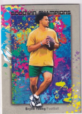 2024 Upper Deck Goodwin Champions No. 103 Bryce Young Splash of Color