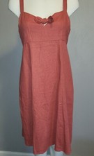 Women’s LOFT Dress, Salmon Color, Sleeveless, Midi, Size M, NWT