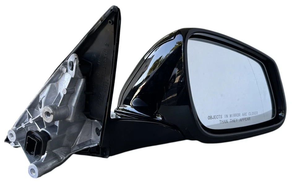 #4 Espejo retrovisor derecho negro pasajero bmw serie 1 f52 2017 2018 2019 2020 5 pines Foto 3 de 4
